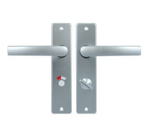 Ami Kortschild WC63/8 Met Deurkruk Blok Aluminium F1