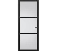 Svedex Binnendeur met glas NDB901 | Nova design | Diep zwart