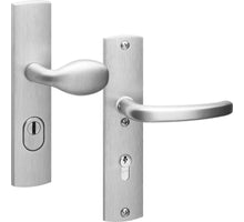 Weekamp Voordeur krukset met ktb Move/Bow Aluminium.