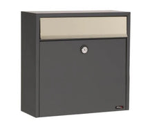 Brievenbus Allux 2500 antraciet/RVS klep