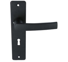 Ami Kortschild SL56 Met Deurkruk Blok Aluminium Zwart