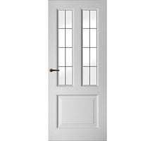 Weekamp binnendeur WK6852 D2 met glas in lood 6 Oijef profilering