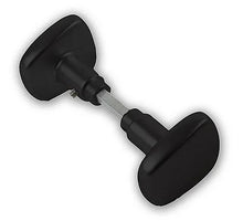 Ami deurklink Trapeziummodel aluminium zwart