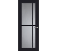 Svedex binnendeur Front  FR503 glasdeur Diep Zwart