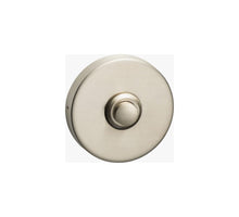 Weekamp Voordeur beldrukker Disc RVS.