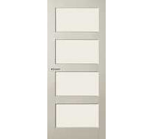 Austria  binnendeur Jersey met satijn facet glas