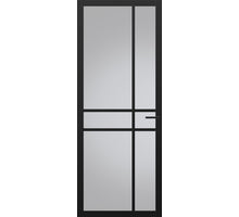 Svedex Binnendeur met glas NDB905 | Nova design | Diep zwart