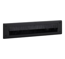 Weekamp Voordeur tochtborstel Stream Black.