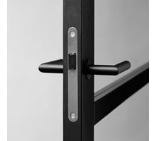 Weekamp Smal slot RVS  voorplaat 45mm