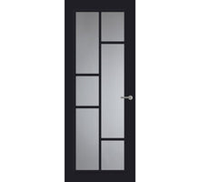 Svedex Binnendeur met glas FR506 | Front | Diep zwart
