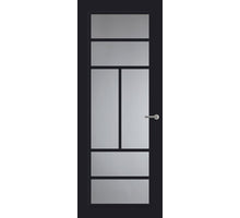 Svedex Binnendeur met glas FR507 | Front | Diep zwart