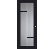 Svedex Binnendeur met glas FR508 | Front | Diep zwart