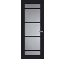 Svedex Binnendeur met glas FR517 | Front | Diep zwart