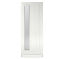 Albo Geïsoleerde Voordeur met glas TriTherm L 236