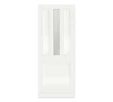 Albo Geïsoleerde Voordeur met glas TriTherm L 282