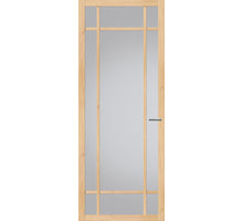 Svedex Binnendeur met glas NDB907 | Nova design | Licht Eiken