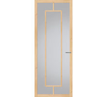 Svedex Binnendeur met glas NDB908 | Nova design | Licht Eiken