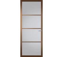 Svedex Binnendeur met glas NDB900 | Nova design | Metallic brons