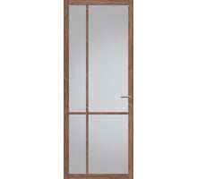 Svedex Binnendeur met glas NDB903 | Nova design | Donker eiken