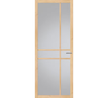 Svedex Binnendeur met glas NDB905 | Nova design | Licht eiken