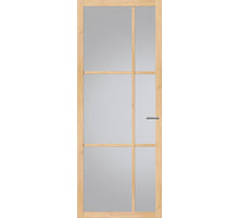 Svedex Binnendeur met glas NDB906 | Nova design | Licht eiken