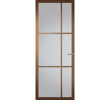 Svedex Binnendeur met glas NDB906 | Nova design | Metallic brons