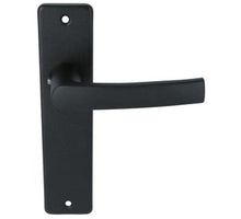 Ami Kortschild Blind Met Deurkruk Blok Aluminium Zwart