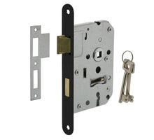 Dulimex klavier dag en nachtslot Zwart SL56