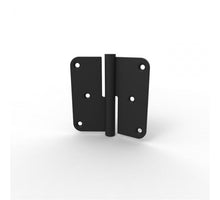 Argenta paumelle 89x89x2.5 - DIN Rechts - RVS - mat zwart RAL 9005