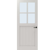 CanDo Binnendeur Panel Barn  PNL4 2D01 met satijn  glas