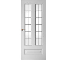 Weekamp binnendeur WK6865 D2 met glas in lood 1 Oijef profilering