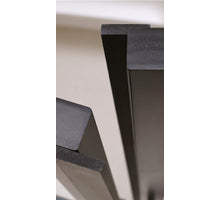 Aanslaglat dubbele draaideuren (set van 2)