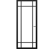 Svedex Binnendeur met glas NDB907 | Nova design | Diep zwart