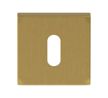 Skantrae Sleutelrozet Quadrate regular MESSING