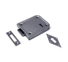 Kelderbandslot bontebaardsleutel verzinkt 70 mm