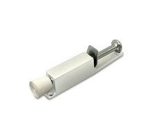 Deurvastzetters met voetstift, standaard 50 mm wit