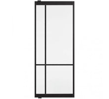 Skantrae binnendeur  SSL 4109 Zwart / 4209 Wit met  blank glas taats of schuifdeur