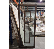 Svedex Binnendeur met glas NDB908 | Nova design | Metallic Brons 77x 1992 stomp rechts