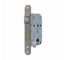 S2 Veiligheidsslot SKG2 profielcilindergat 55 mm met afgeronde  voorplaat 25 x 174 mm