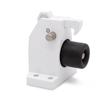 Deurvastzetters met stootrubber, vloermodel type Robusto wit