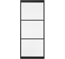 Skantrae Slim Series Ultra Zwarte Binnendeur SSL 4103 zwart /4203 wit met nevelglas