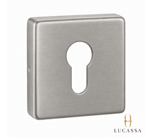 Lucassa cilinderrozet Linea Quadro - RVS