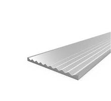 Slijtstrip 100 cm 50 x 3  mm  breed geboord