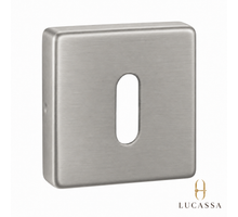 Lucassa sleutelrozet Linea Quadro - RVS