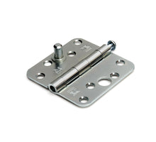 Scharnier met losse pen ronde hoeken 89x89 mm doorgezet SKG***® verzinkt