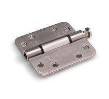 Glijlagerscharnier RVS 89 x 89 mm met Ronde Hoek