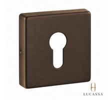 Lucassa cilinderrozet Linea Quadro - Brons