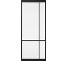 Skantrae SlimSeries Ultra Zwarte Binnendeur SSL 4107 Blank Glas