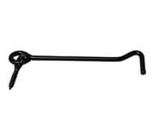 Windhaak zwart 30 CM