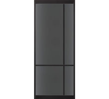 Skantrae SlimSeries Ultra Zwarte Binnendeur SSL 4107 rookglas